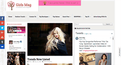 Desktop Screenshot of girlsmagpk.com
